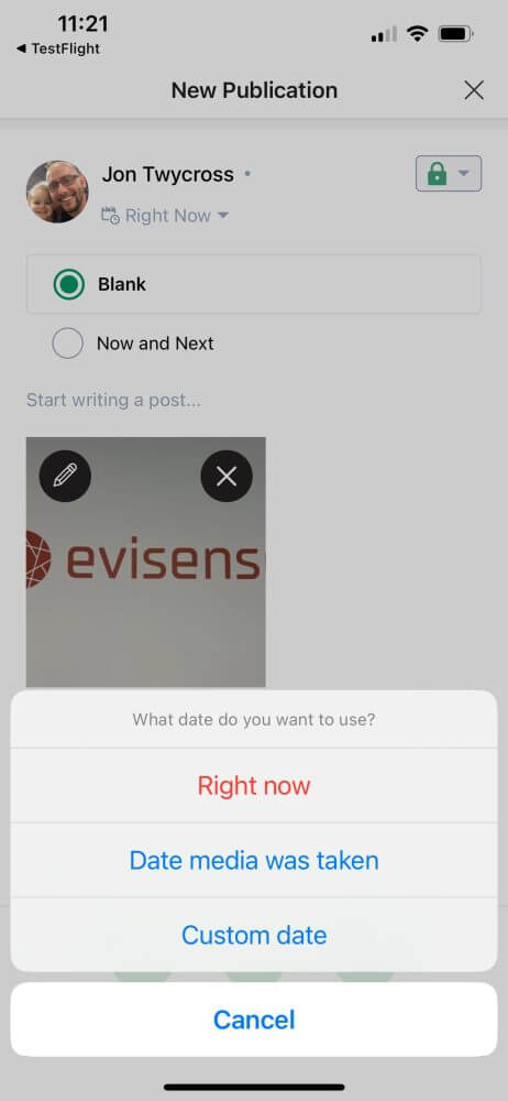 When did I take that photo again - app